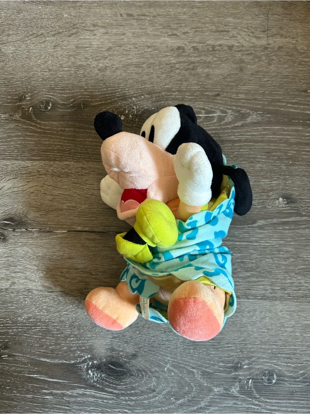 Disney Baby Goofy Plush with Swaddle